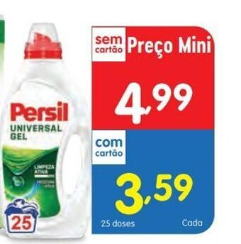 Minipreço Detergente líquido persil promoção
