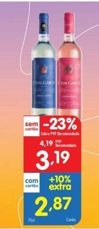 Minipreço Vinhos casal garcia promoção