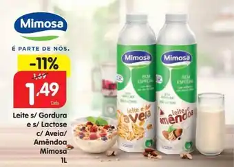 Minipreço Leite de aveia mimosa promoção