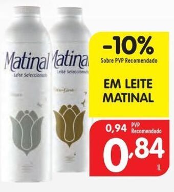 Minipreço Leite matinal promoção