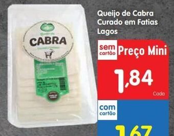 Minipreço Queijo de cabra lagos promoção