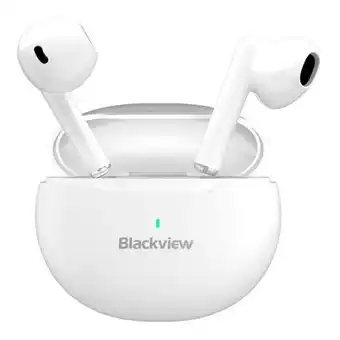 Auriculares bluetooth blackview airbuds 6 tws branco