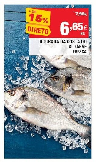 Continente Dourada da Costa do Algarve Fresca promoção