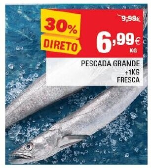 Continente Pescada Grande +1kg Fresca promoção