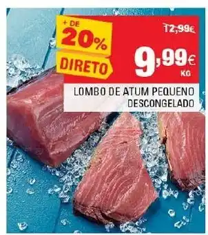 Continente Lombo Atum Pequeno Descongelado promoção