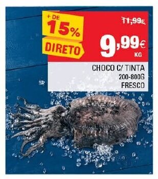Continente Choco C/Tinta 200-800g Fresco promoção