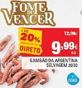 Continente Gambão da Argentina Selvagem 20/30 promoção