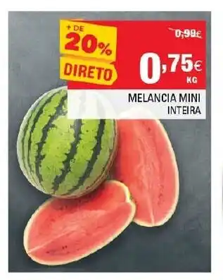 Continente Melacia Mini Inteira promoção