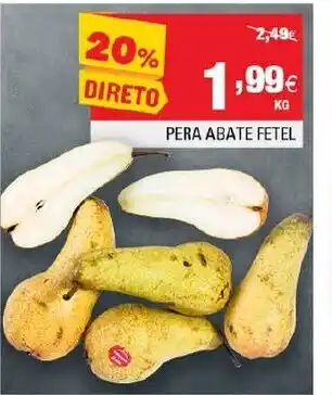 Continente Pera Abate Fetel promoção