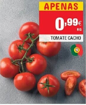 Continente Tomate Cacho promoção