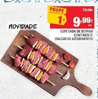 Espetada de Bovino Continente