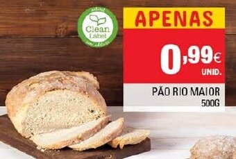 Continente Pão Rio Maior 500g promoção