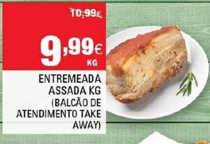 Continente Entremeada Assada promoção