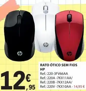 E.Leclerc Rato ótico sem fios hp promoção
