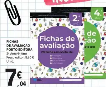 E.Leclerc Fichas de avaliação porto editora promoção
