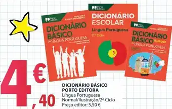 E.Leclerc Dicionário básico porto editora promoção