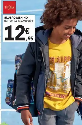 E.Leclerc Blusão menino promoção