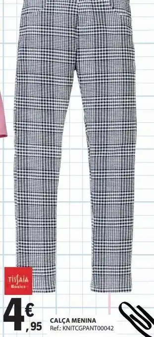 Calça menina