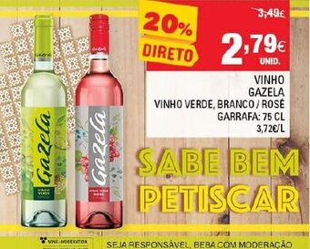 Vinho Gazela 75cl