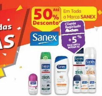 Auchan Desodorizante sanex promoção