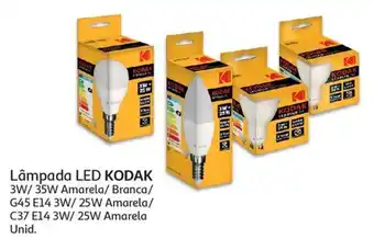 Auchan Lâmpada LED KODAK promoção