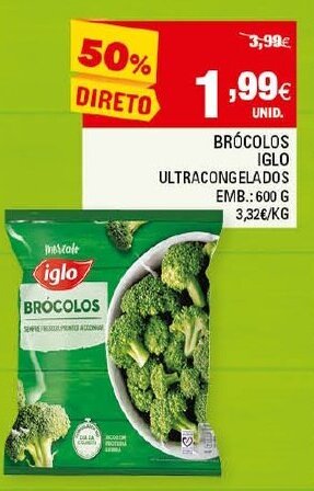 Brócolos Iglo 600g