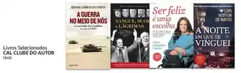 Auchan Livros Selecionados CAL CLUBE DO AUTOR promoção