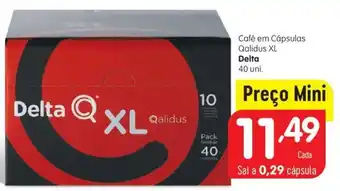 Minipreço Café em Cápsulas Qalidus XL Delta promoção