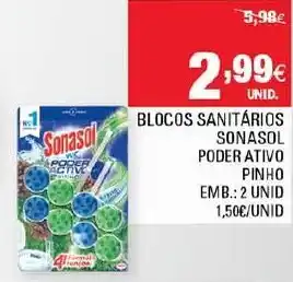 Continente Blocos Sanitários Sonasol promoção