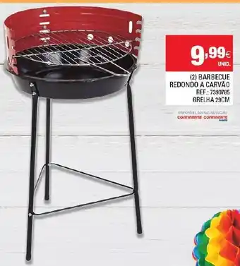Barbecue Redondo a Carvão 29cm
