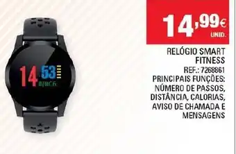 Continente Relógio Smart Fitness promoção