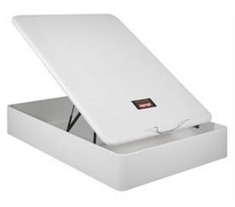 Conforama Sommier de madeira branco pikolin king box 3d iv promoção
