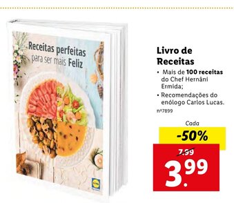 Lidl Livro de Receitas promoção