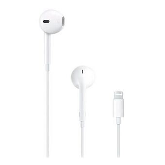 Tek4life Auriculares apple earpods lightning mmtn2zm/a branco s/caixa promoção