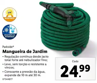 Lidl Mangueira de Jarmin promoção