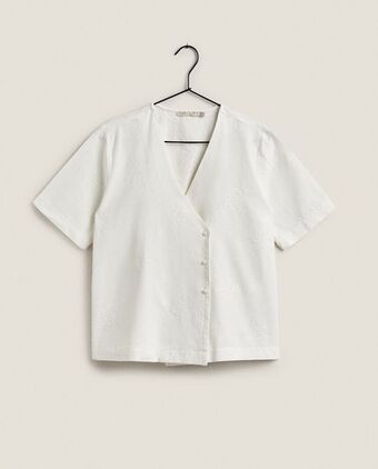 ZARA HOME Camisa linho e algodão promoção