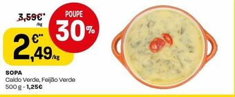 Intermarché Sopa promoção