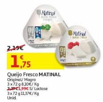 Auchan Queijo matinal promoção