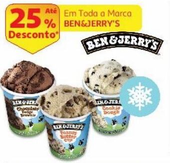 Auchan Gelado ben & jerry's promoção
