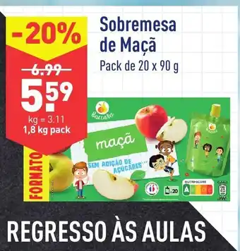 ALDI Sobremesa de maca 20x90g promoção