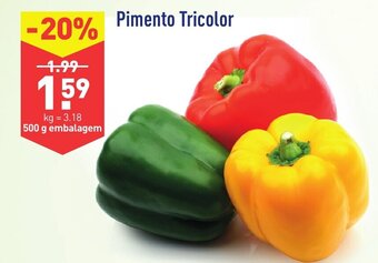 ALDI Pimento tricolor promoção