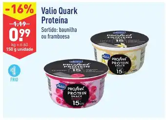 ALDI Valio Quark Proteina 150g promoção