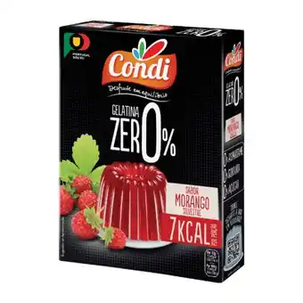 ALDI Condi gelatina em pó zero morango promoção