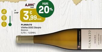 Intermarché Vinho branco planalto promoção