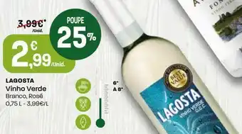 Intermarché Vinho verde lagosta promoção