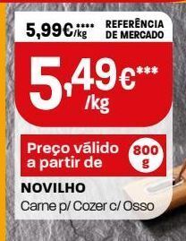 Intermarché Carne bovina promoção
