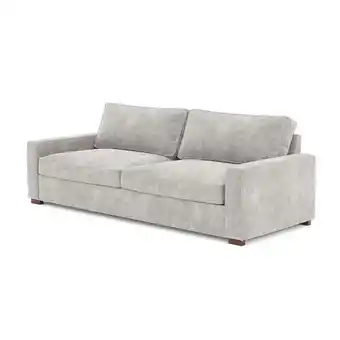 Hôma Sofá glasgow cinza 248x101x87cm promoção