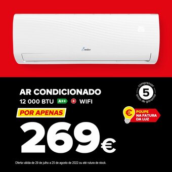 Brico Depôt AR Condicionado 12 000 BTU promoção