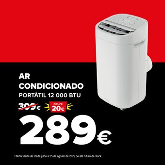 Brico Depôt AR Condicionado Portatil 12 000 BTU promoção