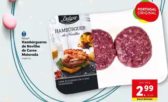 Deluxe Hamburgueres de Novilho de Carne Maturada 340g